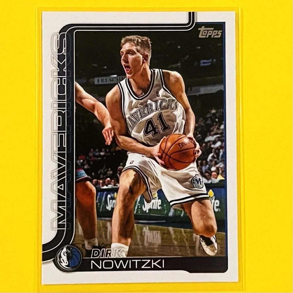 2025-26 Topps‎ Basketball Dirk Nowitzki #252 Dallas Mavericks